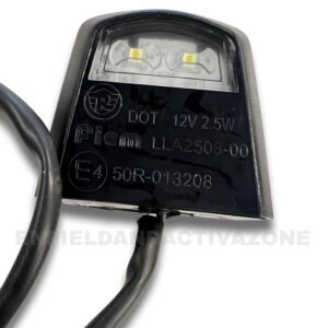 Genuine Royal Enfield License Plate Illuminator Assembly – For Hunter 350, Classic Reborn & 650 Twins – Part No. RAN00343/A