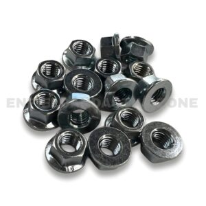 Genuine Royal Enfield Hex Flanged Nut (M8 x 1.25) – Grade 8.8 High-Tensile Fastener – Part No. 586005/A