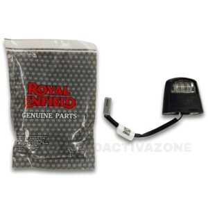 Genuine Royal Enfield License Plate Illuminator Assembly – For Meteor 350 (All Variants) – Part No. RAN00047/B