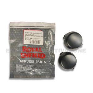 Genuine Royal Enfield Side Cover Cup (Swing Arm Pivot Cap) – Black – Part No. RAE00208/D