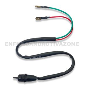 Uno Minda Front Brake Switch with 2 Clip Terminals (SW-0510E) – For Royal Enfield Bullet 350, Electra & Machismo (Drum Brake Models)