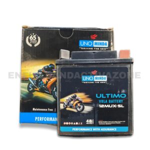 Uno Minda 12MUX-5L Ultimo VRLA Battery (12V 5Ah) – For Old Bullet Standard ,Hero Glamour, Honda Unicorn & Passion Pro