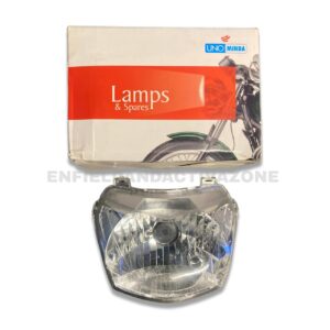 Uno Minda Headlamp Assembly (HL-5243M) – For Honda Activa 3G – Hard-Coated Lens & Top-Coated Reflector