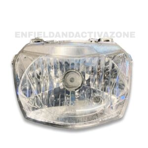 Uno Minda Headlamp Assembly (HL-5243M) – For Honda Activa 3G – Hard-Coated Lens & Top-Coated Reflector