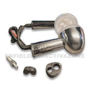 Uno Minda Rear LED Blinker – Chrome (TD-5079CLED) – For Royal Enfield Classic 350 Reborn, Meteor 350 & Hunter 350 (Per Piece)