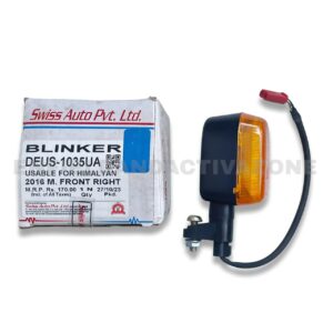Swiss (Deutsche) Front Right Indicator (DEUS-1035UA) – For Royal Enfield Himalayan 411 (BS3, BS4 & BS6)