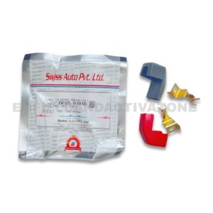 Swiss (Deutsche) Battery Terminal Kit (+ve & -ve) – For Royal Enfield Classic, Bullet & Thunderbird (Electric Start Models)