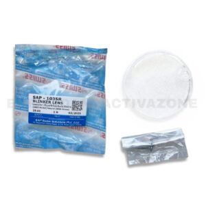 Swiss Blinker Indicator Lens (SAP-1035R) – White/Transparent – For Royal Enfield Electra, Thunderbird & Classic 350/500