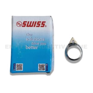 Swiss (Deutsche) Pilot Lamp Rim Set – Chrome (SAP0051) – For Royal Enfield Classic 350/500, Bullet & Electra (Per Piece)