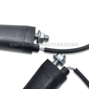 Swiss (Deutsche) Indicator Assembly – Matte Black (DEUS-1038V) – 1pc (Rear Right) – For Royal Enfield Hunter 350