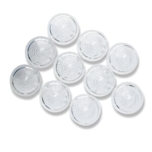 Swiss Pilot Lamp Lens (SAP-0054) – Clear / Natural – For Royal Enfield Classic, Bullet & Electra (UCE Models) ( Per Piece)