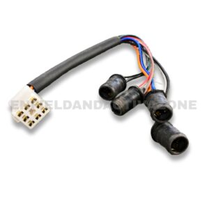 Swiss (Deutsche) Speedometer Lead Socket Assembly (SAP-0168C) – 9-Pin Connector – For Royal Enfield Classic 500 ES (2011–2016)