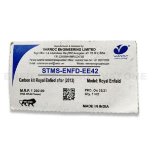 Varroc Genuine Starter Carbon Brush Kit (EE42) – For Royal Enfield Classic 350, Electra & Standard (Post-2013 UCE Models)