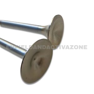 Varroc Engine Valve Set (RE-19) – 1 Inlet & 1 Exhaust – For Royal Enfield Bullet 350 Standard & Deluxe (Cast Iron Engine)