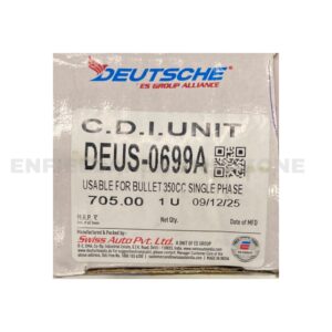 Swiss (Deutsche) CDI Ignition Unit (DEUS-0699A) – Single Phase – For Royal Enfield Bullet 350, Electra & Thunderbird (Old Models)