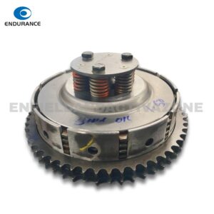 Endurance Genuine Clutch Assembly (16F0100201) – Complete 4-Plate Set – For Royal Enfield Bullet 350 Standard, Electra & Machismo (Cast Iron Engine)
