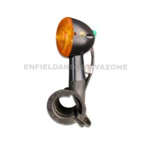 Royal Enfield Genuine Trafficator Assembly (RAN00306/B) – Front Left Hand (FLH) – Matte Black – For Classic 350 Reborn (J-Series)