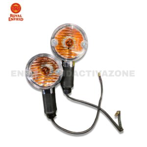 Royal Enfield Genuine Trafficator 5S (597404) – Chrome Finish – For Bullet 350 Standard, Electra 5S & Thunderbird (Old Model)-(Per Piece)