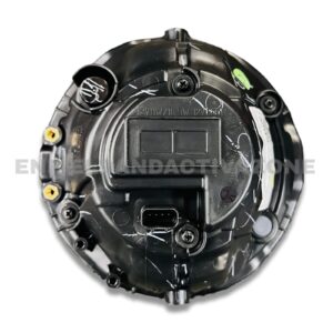Royal Enfield Genuine LED Headlamp Sub Assembly (RAN01253/D) – Clear Lens – For New Bullet 350, Hunter (J-Series/Battalion Black)