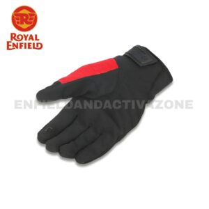 Royal Enfield Genuine Urban Hustler V2 Riding Gloves (RRGGLO230190) – Red  – Touchscreen Compatible