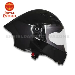 Royal Enfield Genuine Stealth Modular Helmet (RRGHEA240909) – Glossy Black – Dual Visor – ISI & DOT Certified