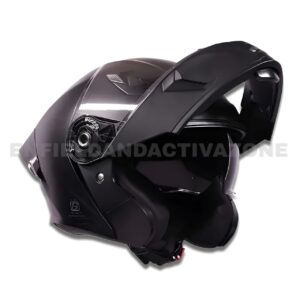 Royal Enfield Genuine Stealth Modular Helmet (RRGHEA240913) – Matte Black – Dual Visor – ISI & DOT Certified