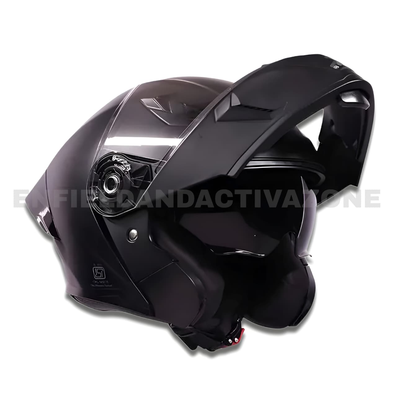 Royal Enfield Genuine Stealth Modular Helmet (RRGHEA240913) – Matte Black – Dual Visor – ISI & DOT Certified - Image 2