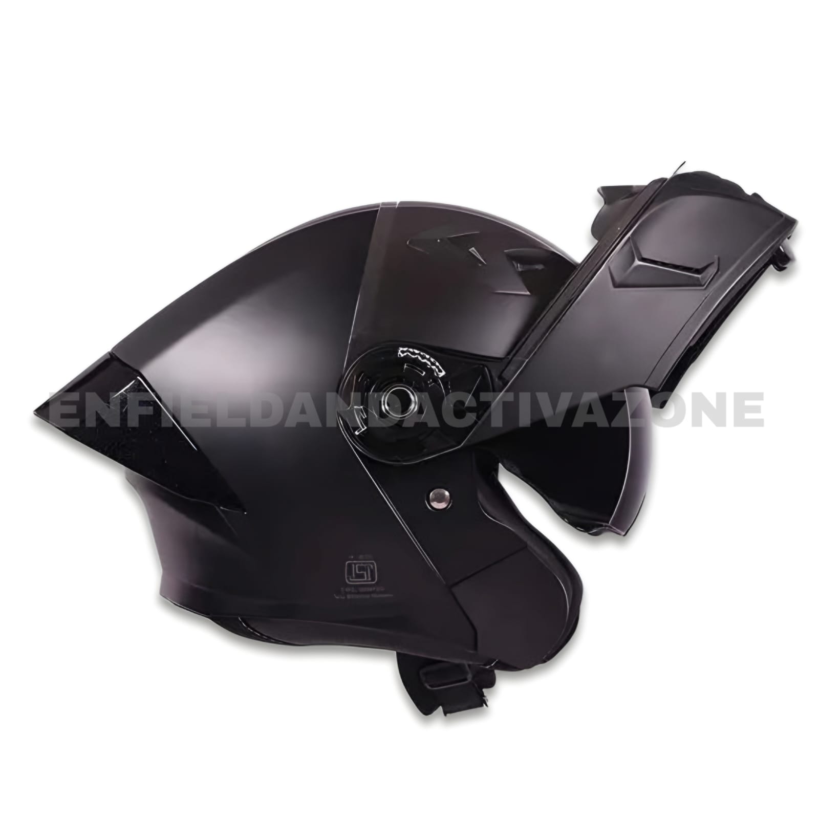 Royal Enfield Genuine Stealth Modular Helmet (RRGHEA240913) – Matte Black – Dual Visor – ISI & DOT Certified - Image 4