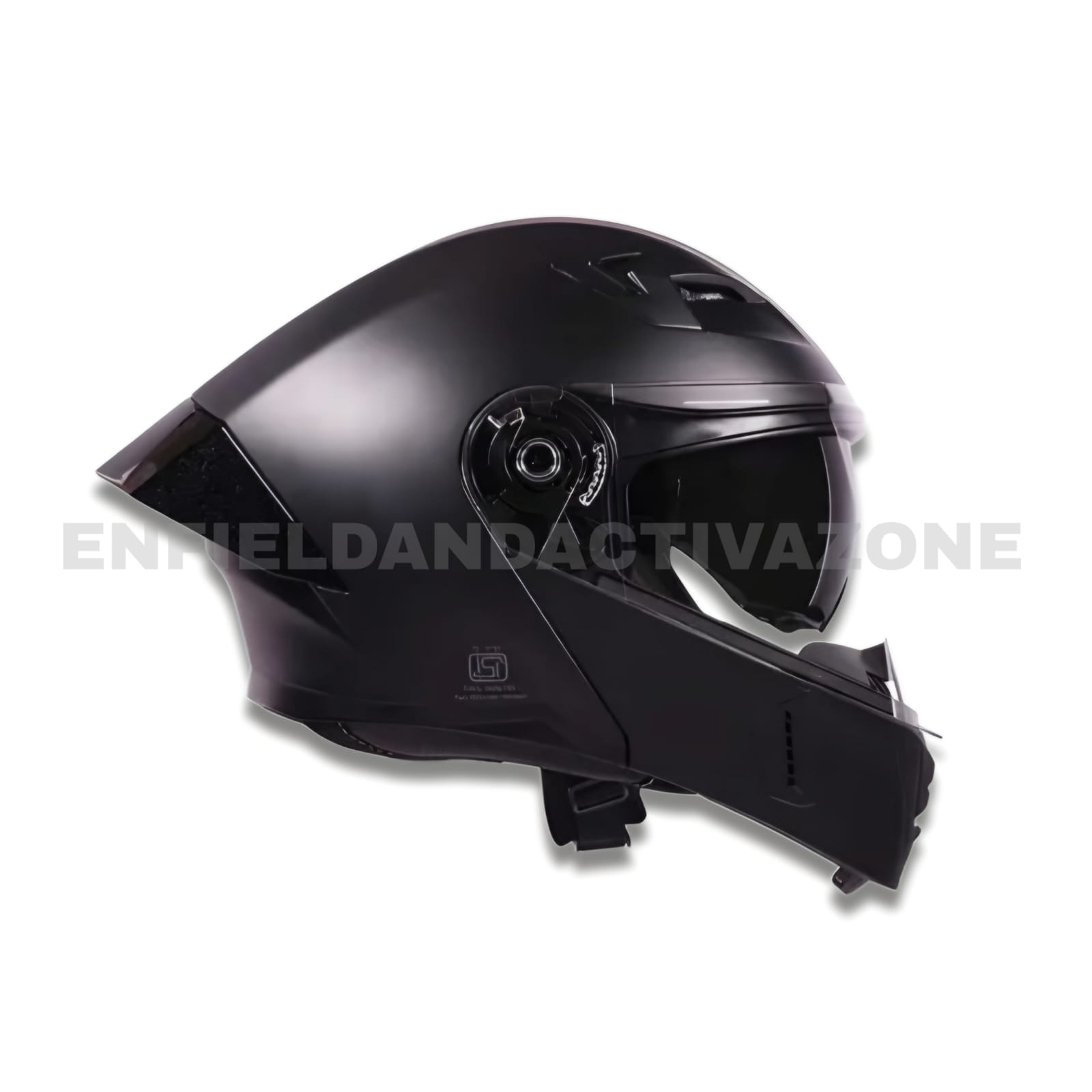 Royal Enfield Genuine Stealth Modular Helmet (RRGHEA240913) – Matte Black – Dual Visor – ISI & DOT Certified - Image 5