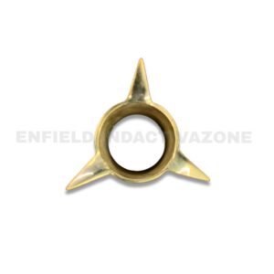 Premium Brass Rocket Silencer End Cap for Small Mouth Exhausts