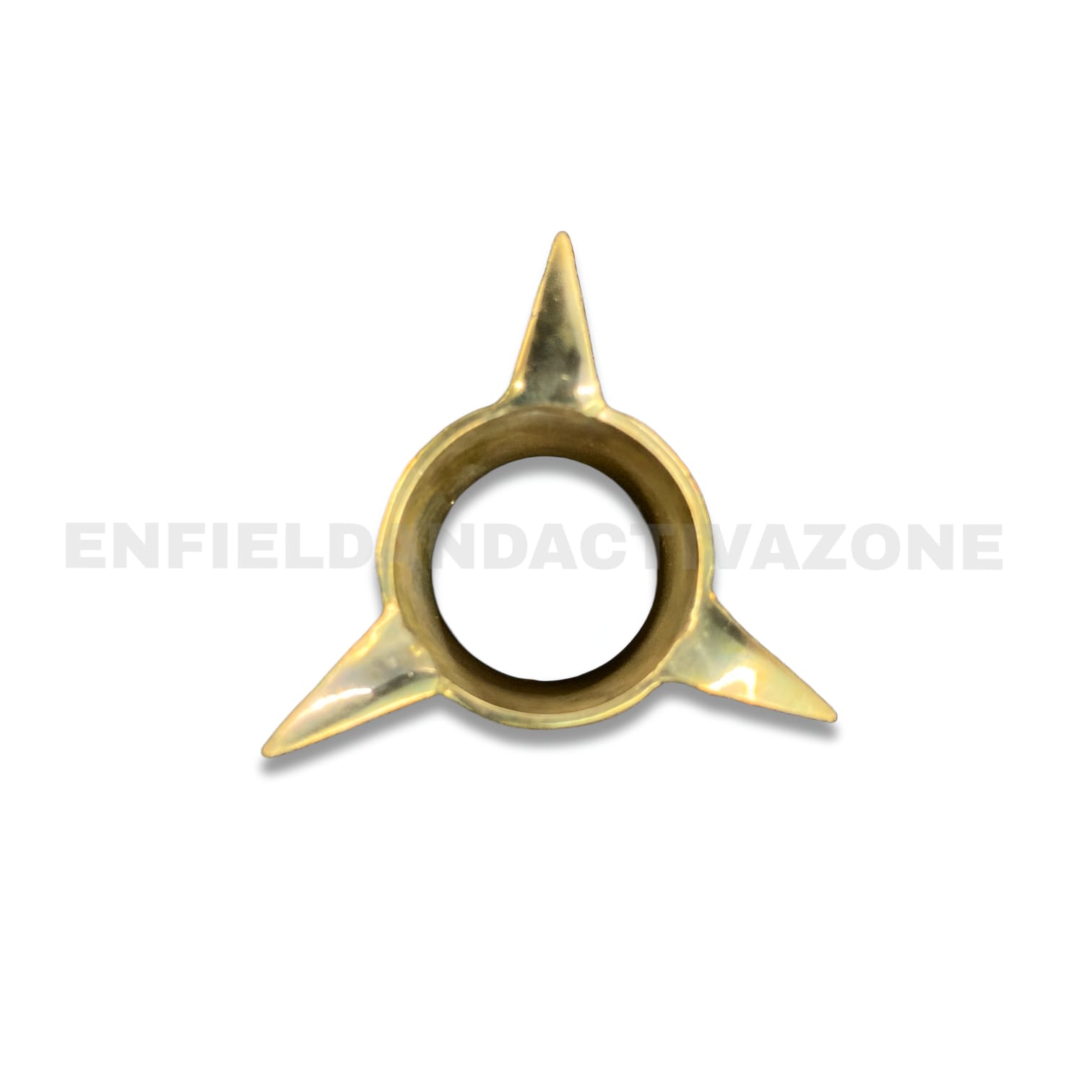 Premium Brass Rocket Silencer End Cap for Small Mouth Exhausts - Image 2