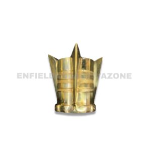 Premium Brass Rocket Silencer End Cap for Small Mouth Exhausts