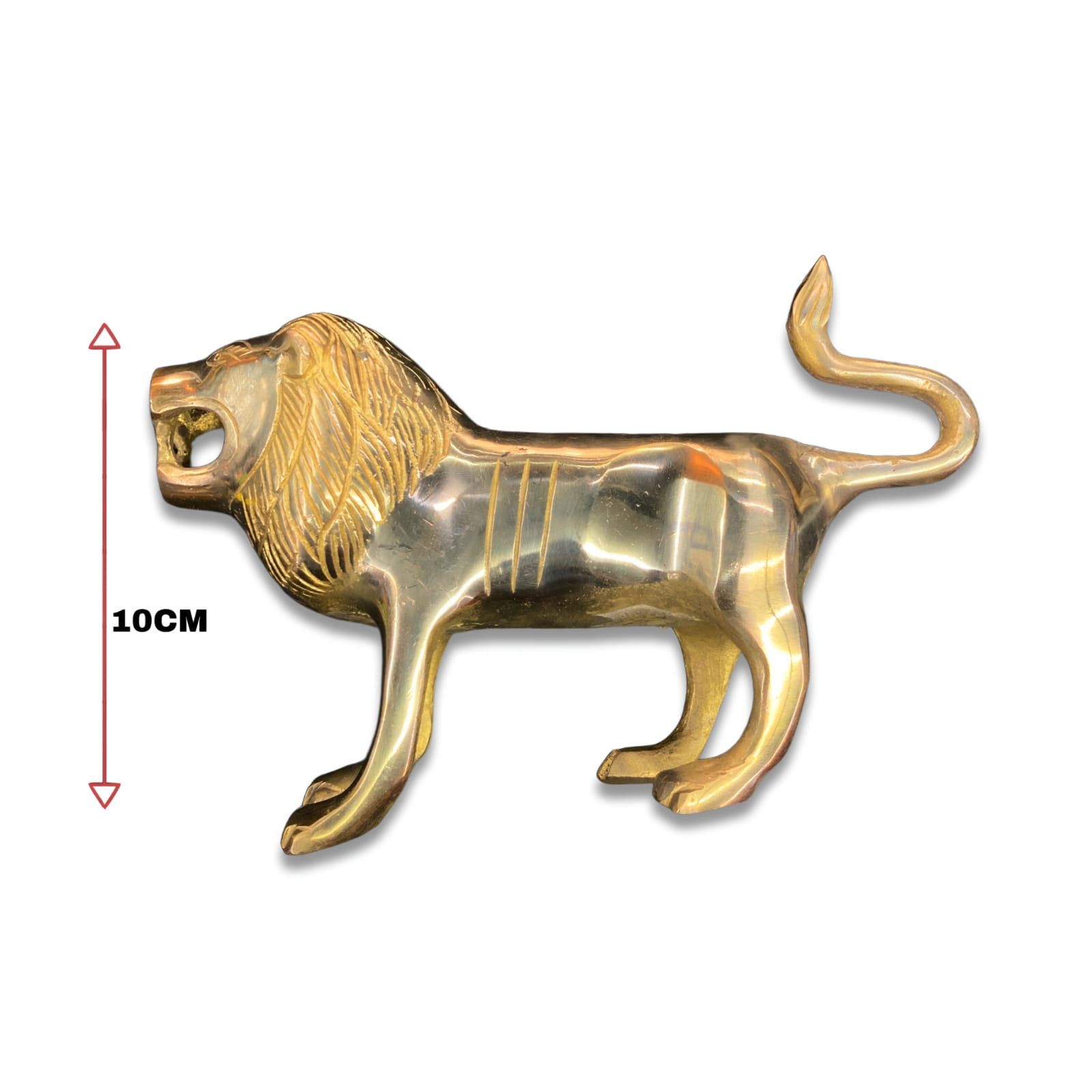 Heavy-Duty "Babbar Sher" Lion Brass Emblem Set – Premium VIP Side Box Plates for Royal Enfield Bullet & Standard