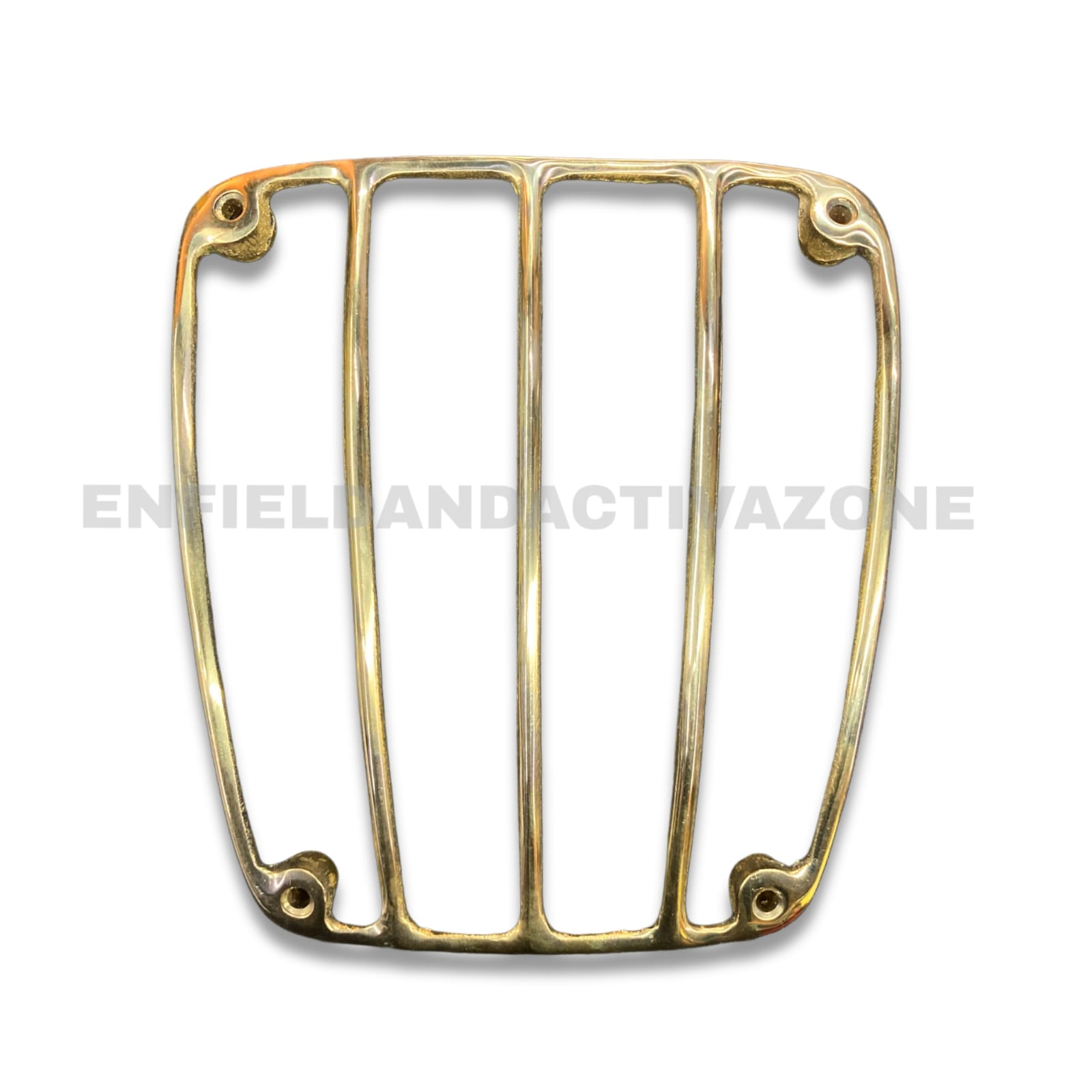 Solid Brass Fuel Tank Grill for Royal Enfield – Vintage Style Protective Mesh