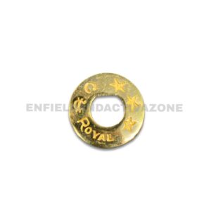 Premium Brass Ignition Switch Plate for Royal Enfield