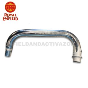 Royal Enfield Genuine Exhaust Pipe Assembly (RLX00512/B) – Chrome Plate – For Classic 350 Reborn & Meteor 350