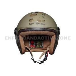 Royal Enfield Genuine Chopper MLG Camo Open-Face Helmet (RRGHEN000090) – Desert Storm Edition
