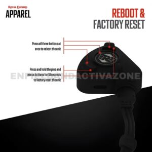 Royal Enfield Motowave X2 Bluetooth Helmet Headset – Powered by BluArmor – Music, Calls & Navigation Support