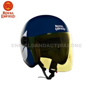 Royal Enfield Hunter Copter Open Face Helmet – Lagoon Blue – ISI Certified Lightweight Urban Riding Gear