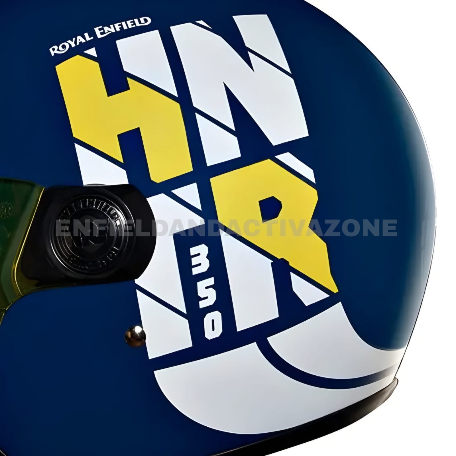 Royal Enfield Hunter Copter Open Face Helmet – Lagoon Blue – ISI Certified Lightweight Urban Riding Gear - Image 5