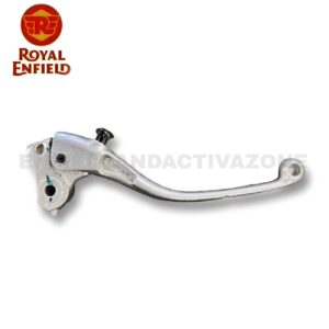 Genuine Royal Enfield Adjustable Chrome Clutch Lever Assembly (Buffed) – Part No. RAL00962/A for Classic 350 J-Series, Super Meteor 650 & Goan Classic