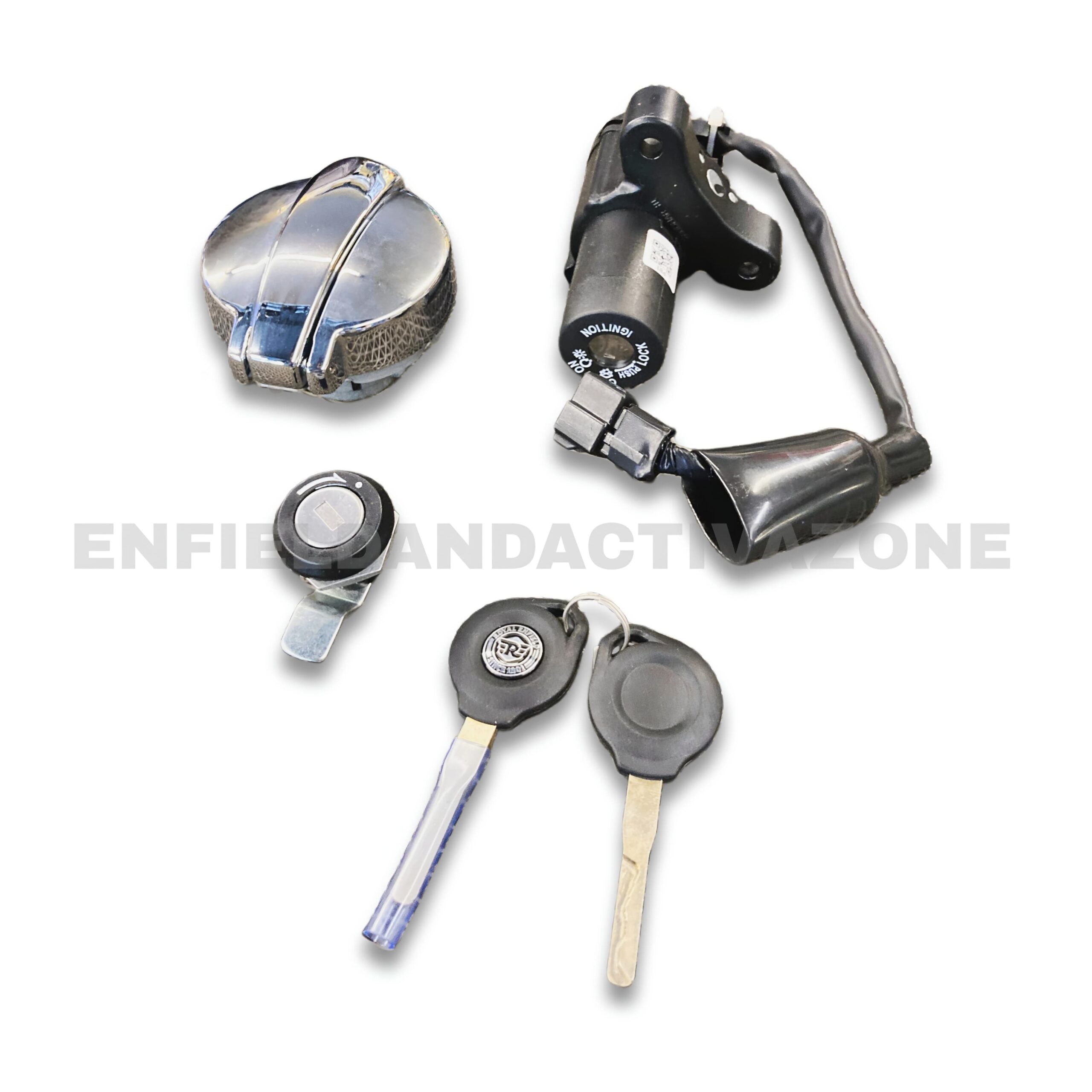 Genuine Royal Enfield Common Key Set – Full Lock Kit for Interceptor 650 & Continental GT 650 (Part No. 148289/L) - Image 3
