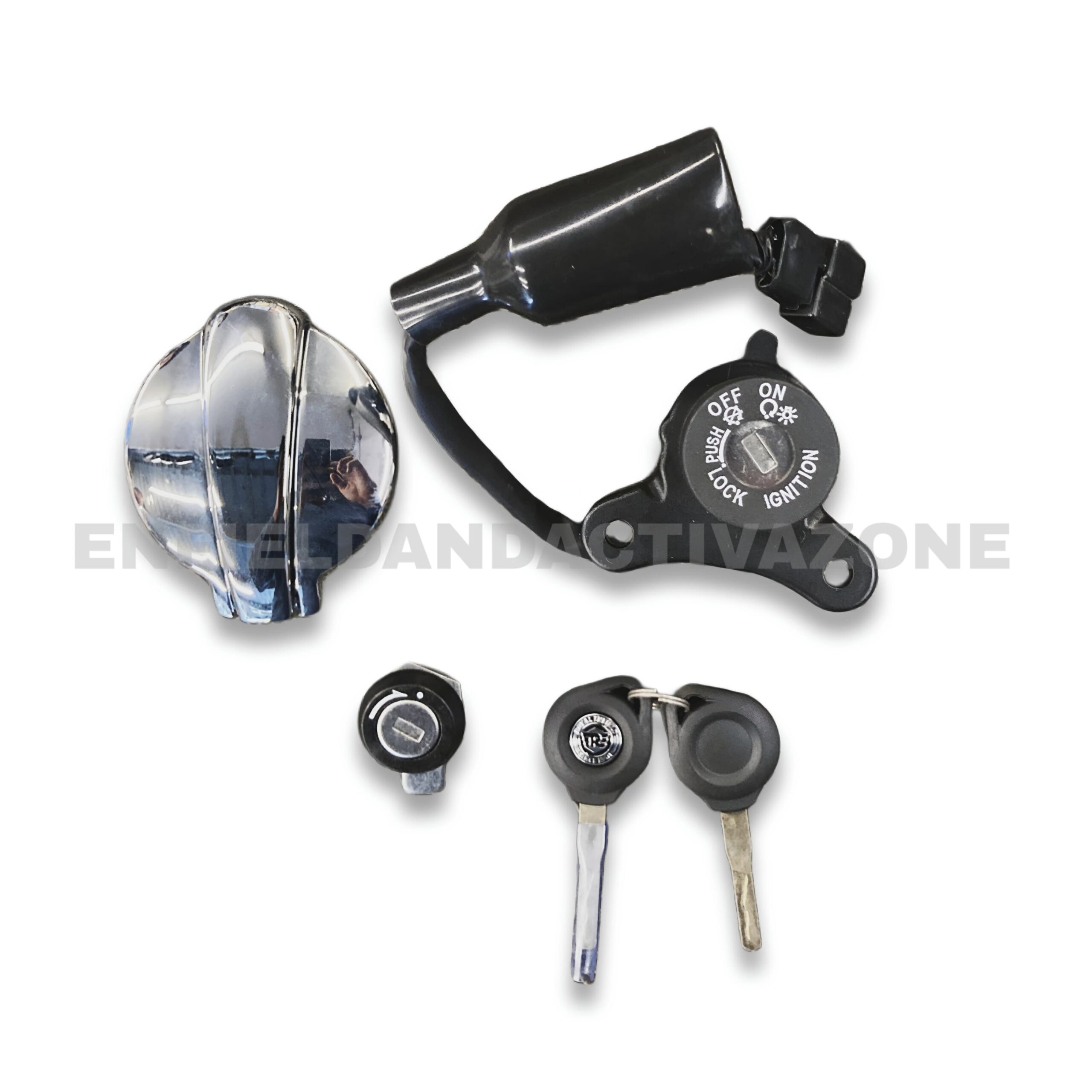 Genuine Royal Enfield Common Key Set – Full Lock Kit for Interceptor 650 & Continental GT 650 (Part No. 148289/L) - Image 4