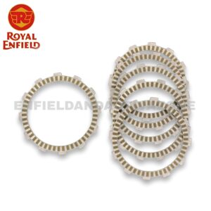 Genuine Royal Enfield Clutch Friction Plate Kit – Original Equipment (OE) Part for Himalayan 411 & Scram 411 (Part No. 574440/B)