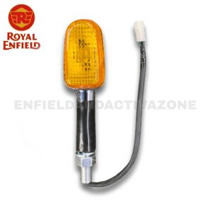 Genuine Royal Enfield Indicator Assembly with Bulb – FRH / RLH for Interceptor 650 & Continental GT 650 (Part No. 148486/A)