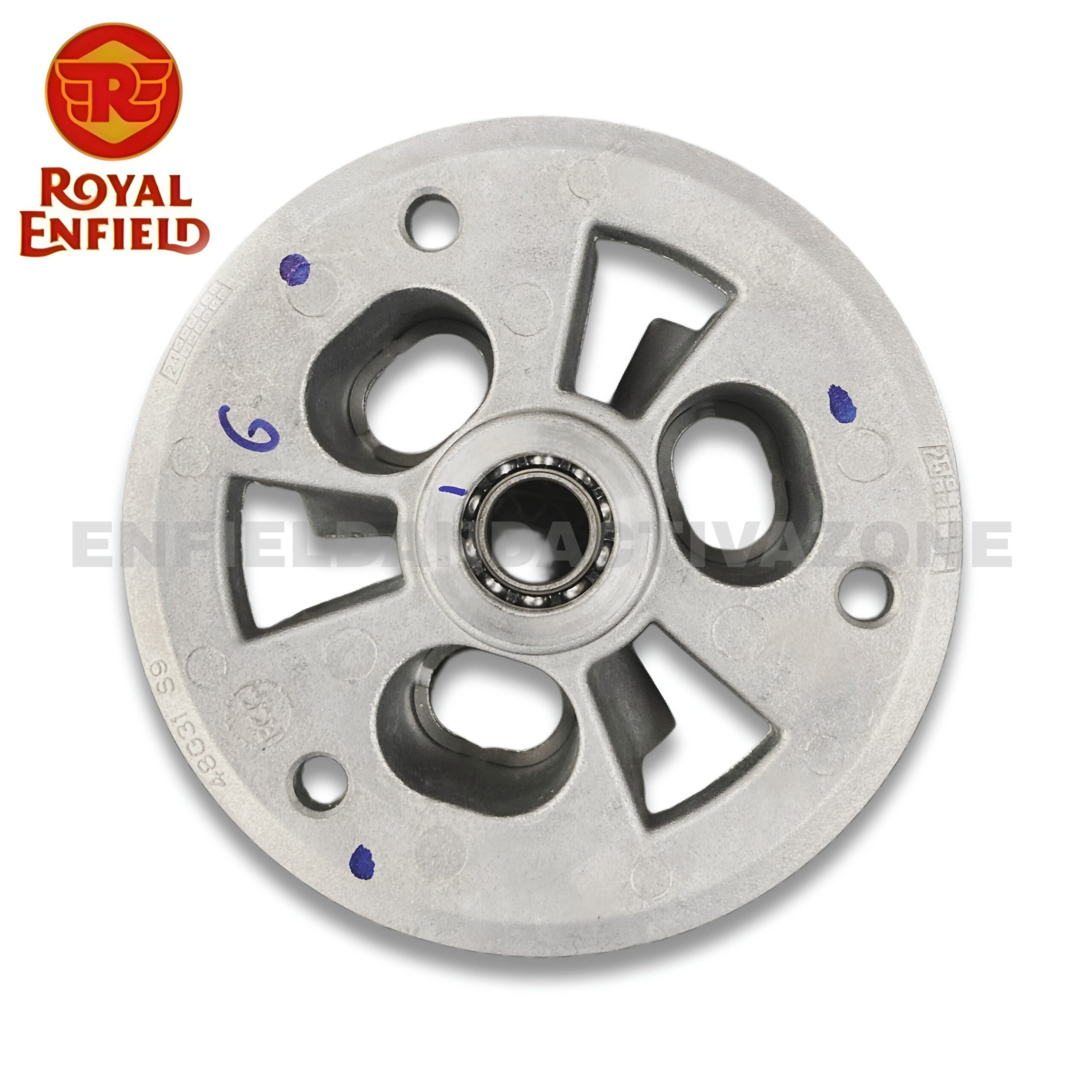 Genuine Royal Enfield Clutch Pressure Plate – Original Equipment (OE) Part for Interceptor 650 & Continental GT 650 (Part No. 575585/A)