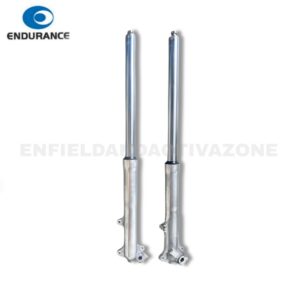 Endurance Genuine Front Shocker Assembly – Complete Fork Leg Set for Royal Enfield Standard 350 (Drum Brake Models) - Part No. F20142101M