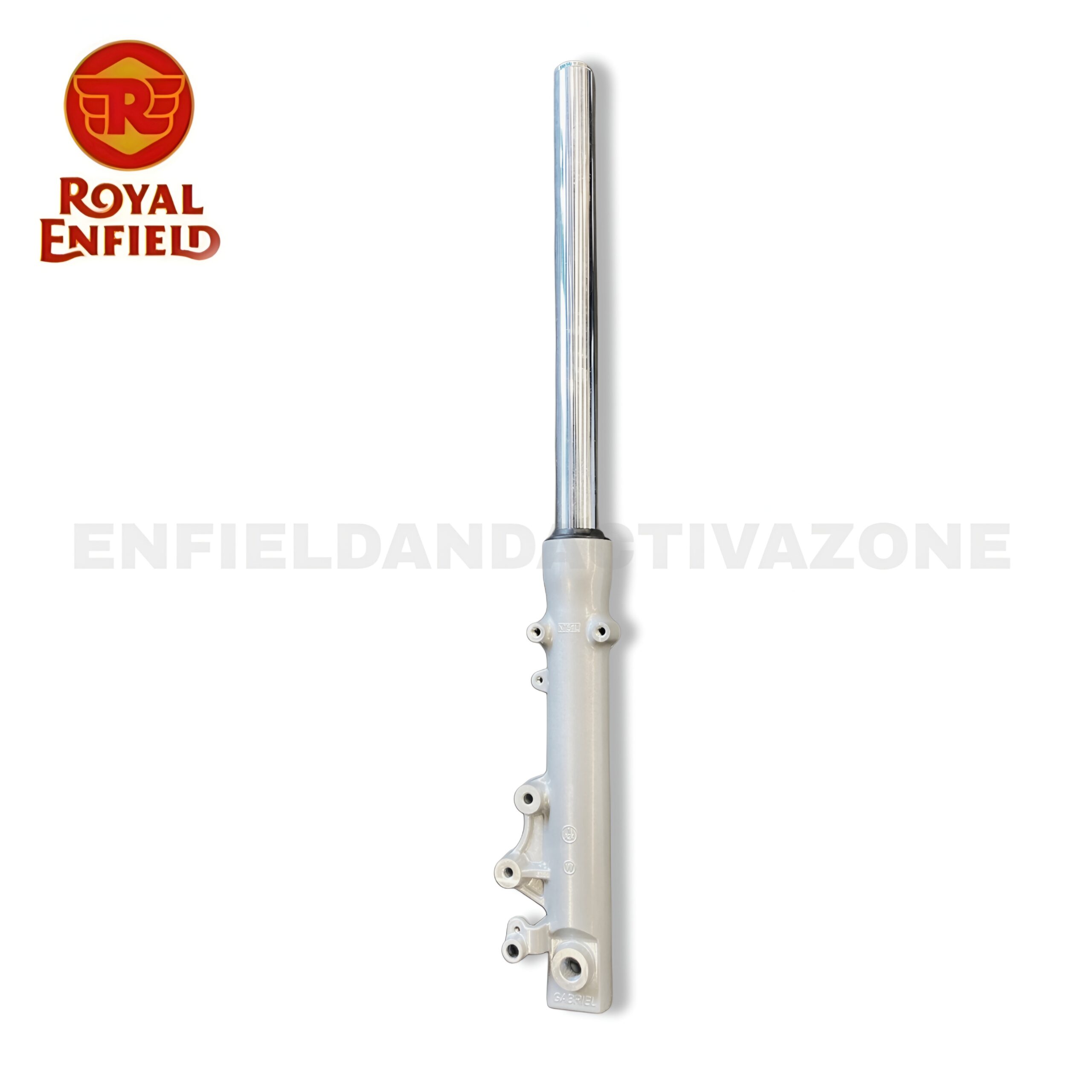 Genuine Royal Enfield LH Front Fork Assembly – Original Equipment (OE) Shocker Leg for Thunderbird 350 & 500 (Part No. RAH00037/C)