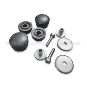 EAZ Premium Fuel Tank Bush Kit – Anti-Vibration Rubber Dampers for Royal Enfield Classic 350, Standard 350 & Electra UCE Models (Set of 3)