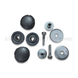 EAZ Premium Fuel Tank Bush Kit – Anti-Vibration Rubber Dampers for Royal Enfield Classic 350, Standard 350 & Electra UCE Models (Set of 3)